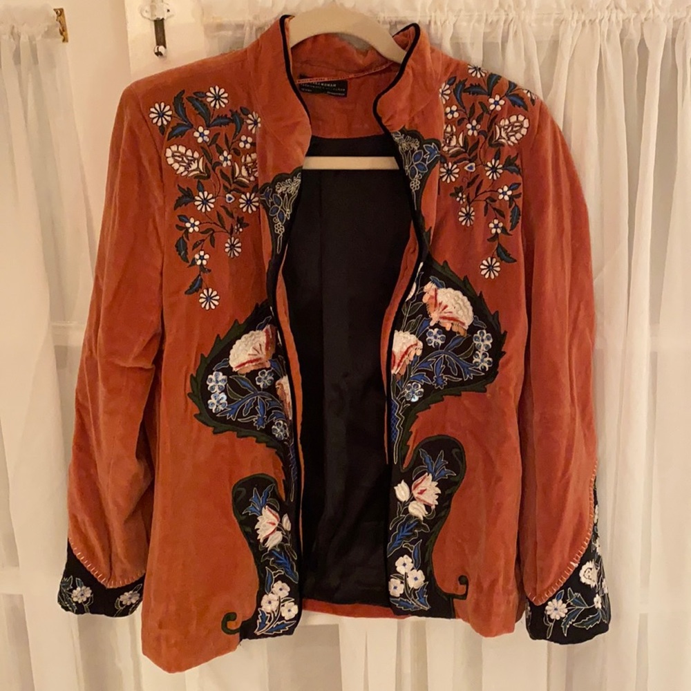 Zara Embroidered Jacket